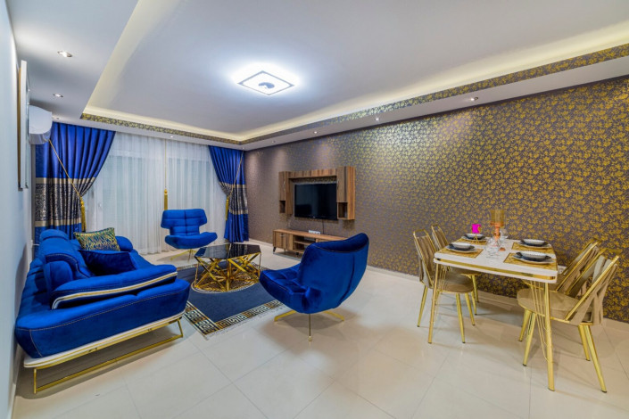 Меблированная квартира 1+1 вблизи от моря в районе Махмутлар, 75 м2 - Ракурс 9