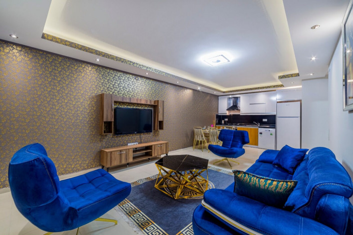 Меблированная квартира 1+1 вблизи от моря в районе Махмутлар, 75 м2 - Ракурс 16