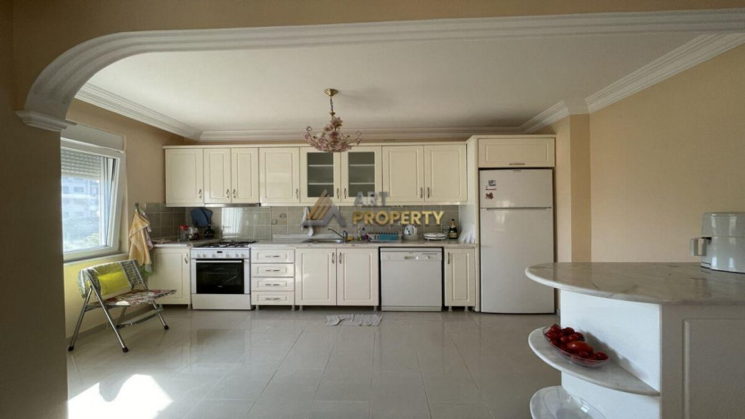 Просторная квартира 2+1 на первой береговой линии в районе Махмутлар, 120 м2 - Ракурс 5