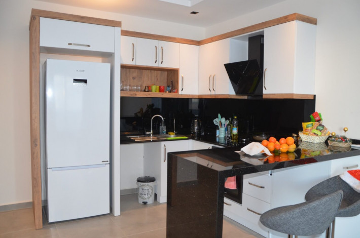 Меблированная двухкомнатная квартира в комплексе с полной инфраструктурой в Махмутлар, 60 м2 - Ракурс 12