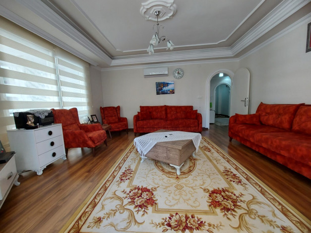 Трехкомнатная меблированная квартира в районе Махмутлар, 135м - Ракурс 9