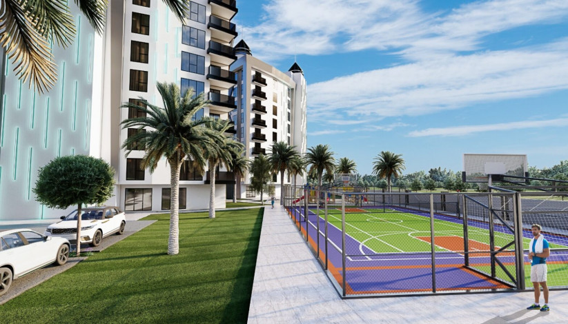 Новый эксклюзивный проект комплекса класса люкс с панорамным видом на море в районе Паяллар, 55-220 м2 - Ракурс 12