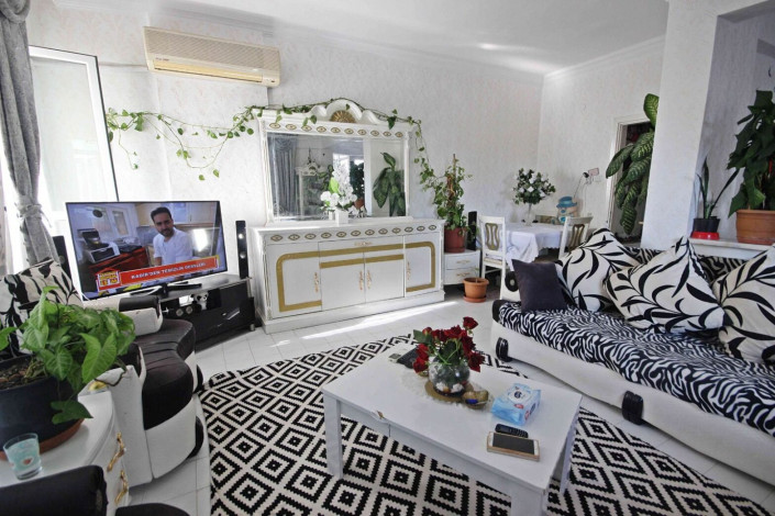 Бюджетная квартира 2+1 в 350 метрах от моря в Махмутларе, 100 м2 - Ракурс 10