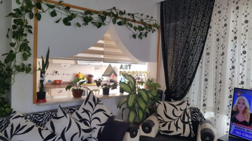 Бюджетная квартира 2+1 в 350 метрах от моря в Махмутларе, 100 м2 - Ракурс 13