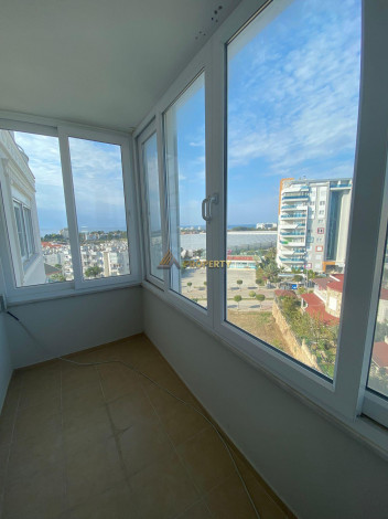 Трехкомнатная квартира с панорамным видом на море в районе Авсаллар, 110 м2 - Ракурс 2