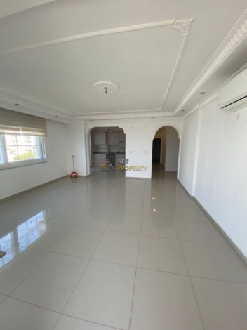 Трехкомнатная квартира с панорамным видом на море в районе Авсаллар, 110 м2 - Ракурс 10