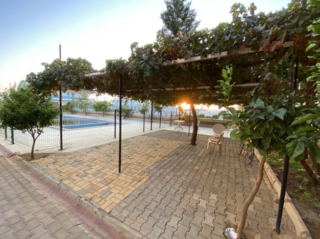 Трехкомнатная квартира с панорамным видом на море в районе Авсаллар, 110 м2 - Ракурс 15