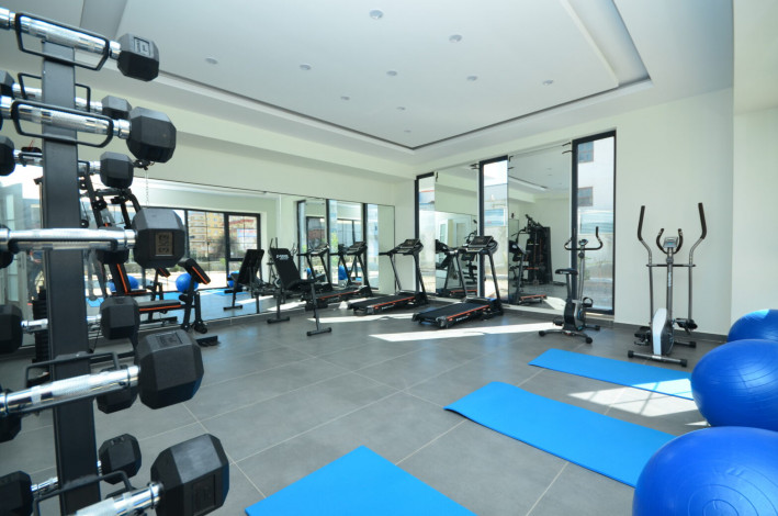 Трехкомнатная квартира с люксовой мебелью в комплексе с инфраструктурой в Махмутларе, 100 м2 - Ракурс 18