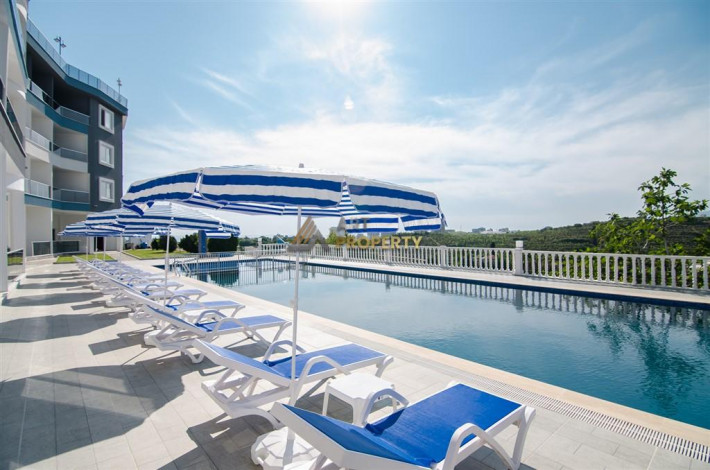 Двухкомнатная квартира в комплексе с инфраструктурой в районе Каргыджак, 56 м2. - Ракурс 5