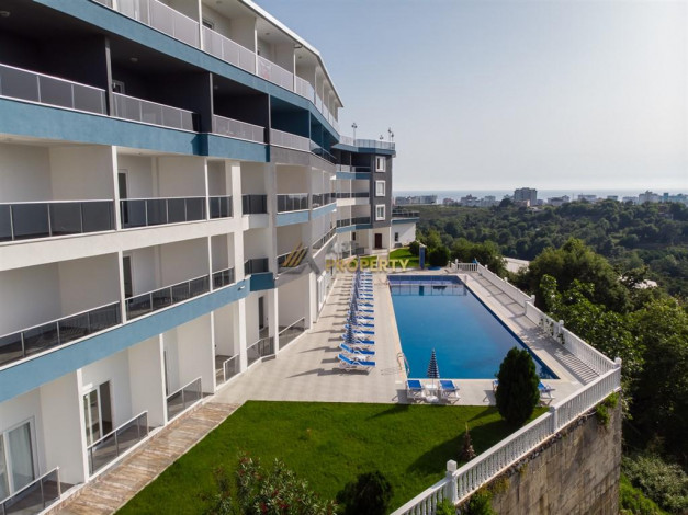 Двухкомнатная квартира с видом на море в районе Каргыджак, 78м - Ракурс 6