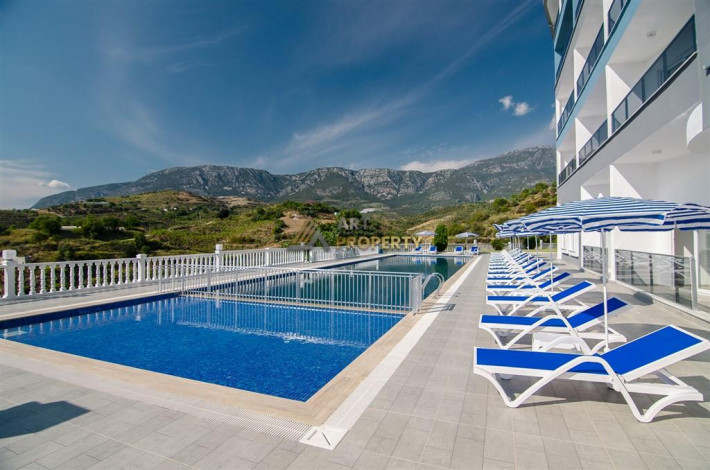 Двухкомнатная квартира с видом на море в районе Каргыджак, 78м - Ракурс 10