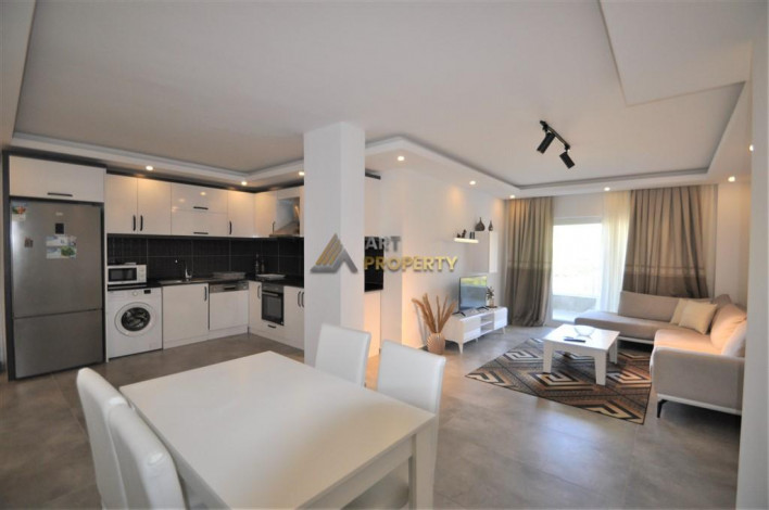 Двухкомнатная квартира с видом на море в районе Каргыджак, 78м - Ракурс 20