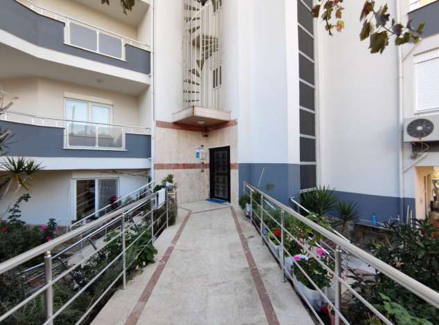 Меблированный дуплекс с видом на море и горы в районе Махмутлар, 150м - Ракурс 15