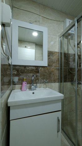 Частично меблированные апартаменты с видом на море и горы в районе Махмутлар, 100м - Ракурс 10