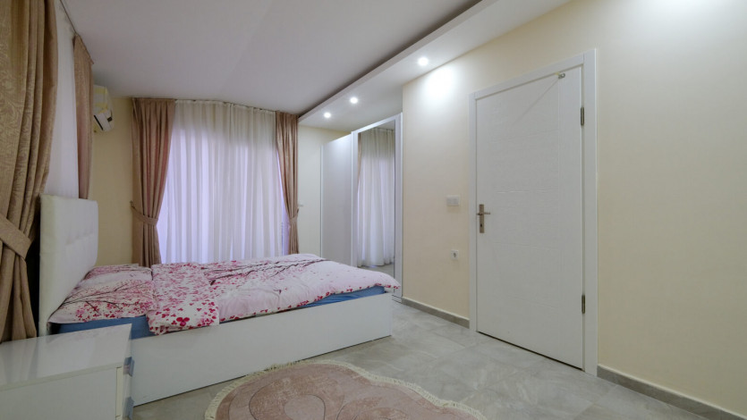 Частично меблированные апартаменты с видом на море и горы в районе Махмутлар, 100м - Ракурс 13