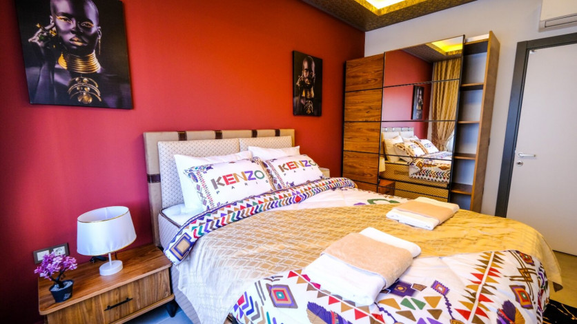 Меблированная квартира 1+1 в новом комплексе с инфраструктурой в Махмутлар, 59 м2 - Ракурс 5