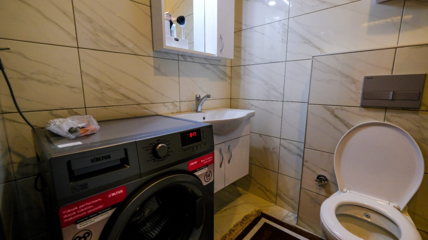 Меблированная квартира 1+1 в новом комплексе с инфраструктурой в Махмутлар, 59 м2 - Ракурс 11