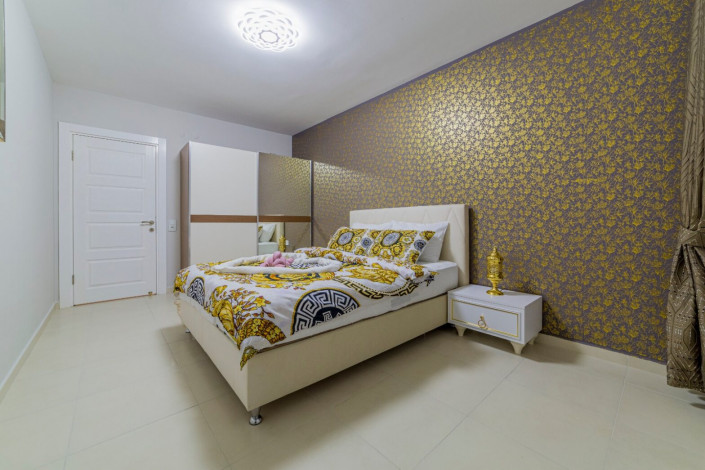 Просторная меблированная квартира 1+1 в комплексе с инфраструктурой в Махмутлар, 75 м2 - Ракурс 12