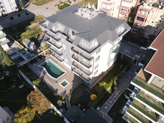 Двухкомнатная квартира в новой резиденции рядом с пляжем в районе Авсаллар, 55 м2 - Ракурс 4