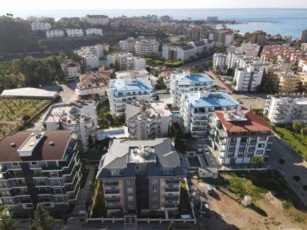 Двухкомнатная квартира в новой резиденции рядом с пляжем в районе Авсаллар, 55 м2 - Ракурс 5