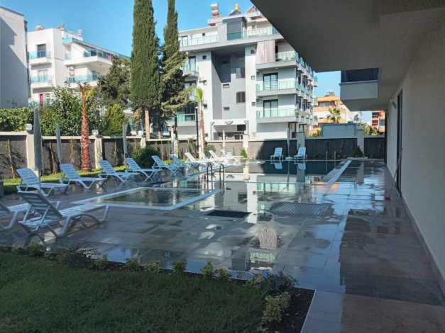 Двухкомнатная квартира в новой резиденции рядом с пляжем в районе Авсаллар, 55 м2 - Ракурс 25