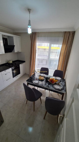 Трехкомнатная квартира с отдельной кухней в Махмутларе, 105 м2 - Ракурс 15