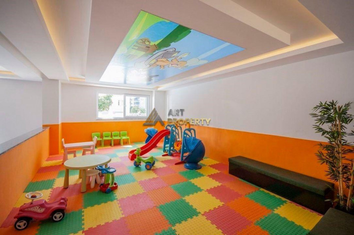 Меблированная двухкомнатная квартира с видом на горы в Махмутларе, 50 м2 - Ракурс 22