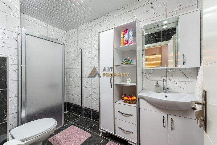 Трехкомнатная квартира с люксовой мебелью в новом комплексе в Авсалларе, 105 м2 - Ракурс 10