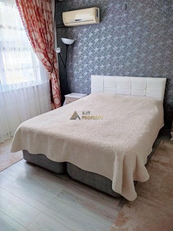 Меблированная двухкомнатная квартира с крытым бассейном в Махмутларе, 60 м2 - Ракурс 14