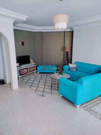 Меблированная двухкомнатная квартира с крытым бассейном в Махмутларе, 60 м2 - Ракурс 15