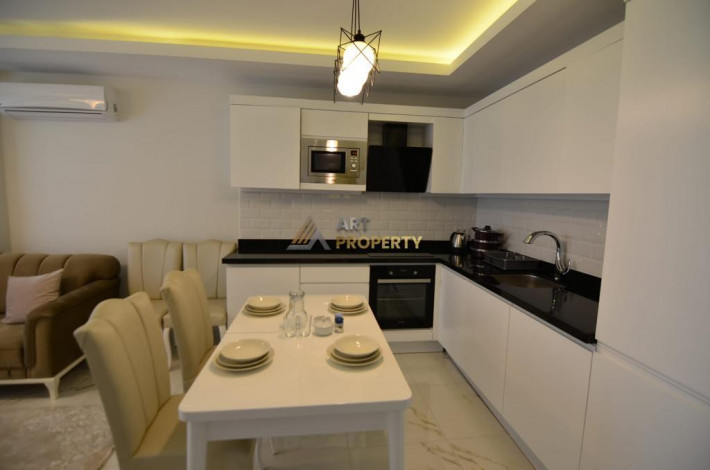 Квартира 1+1 в аренду у пляжа Клеопатры, 60 м2 - Ракурс 2