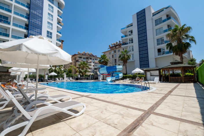 Квартира 1+1 в аренду у пляжа Клеопатры, 60 м2 - Ракурс 10