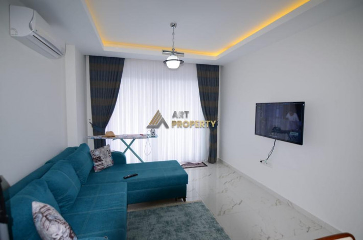 Квартира 1+1 в комплексе с развитой инфраструктурой в районе Клеопатры, 60 м2 - Ракурс 3