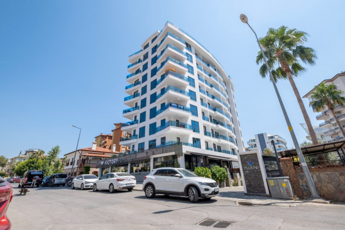 Квартира 1+1 в комплексе с развитой инфраструктурой в районе Клеопатры, 60 м2 - Ракурс 11