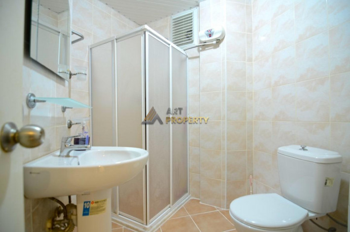 Квартира 1+1 в комплексе с крытым бассейном рядом с улицей Ататюрка в Махмутларе, 65 м2 - Ракурс 12