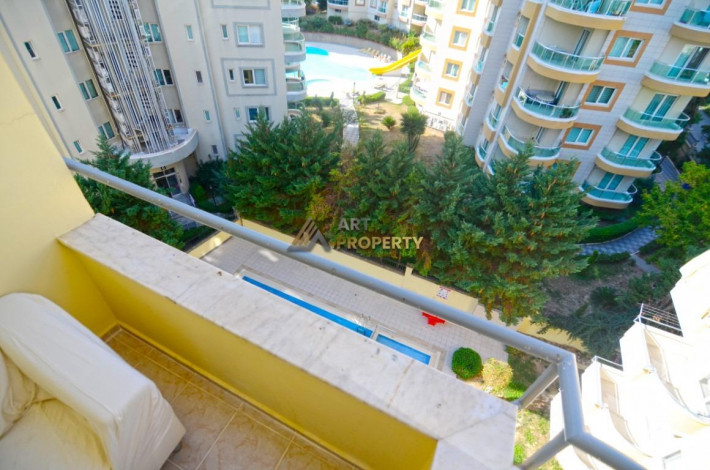 Квартира 1+1 в комплексе с крытым бассейном рядом с улицей Ататюрка в Махмутларе, 65 м2 - Ракурс 16