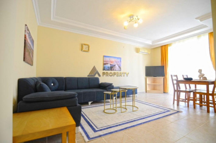 Квартира 1+1 в комплексе с крытым бассейном рядом с улицей Ататюрка в Махмутларе, 65 м2 - Ракурс 17