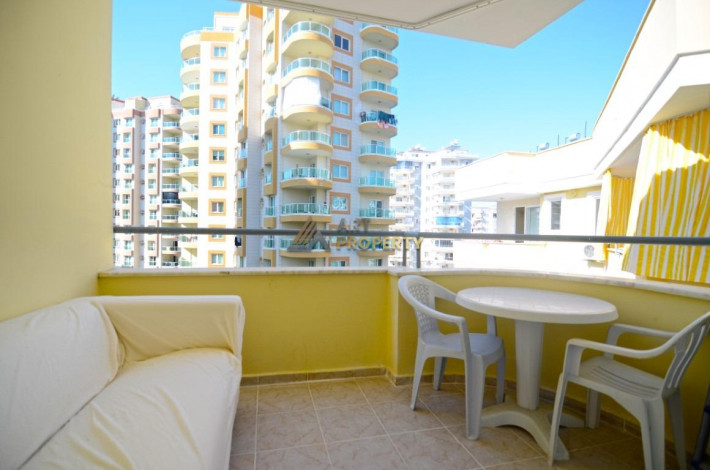 Квартира 1+1 в комплексе с крытым бассейном рядом с улицей Ататюрка в Махмутларе, 65 м2 - Ракурс 18