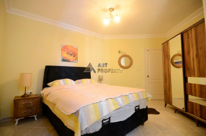 Квартира 1+1 в комплексе с крытым бассейном рядом с улицей Ататюрка в Махмутларе, 65 м2 - Ракурс 26