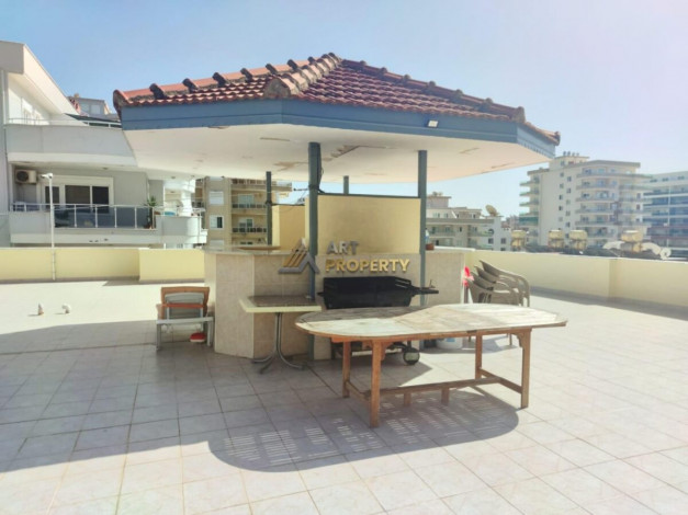 Квартира 1+1 в комплексе с крытым бассейном рядом с улицей Ататюрка в Махмутларе, 65 м2 - Ракурс 46