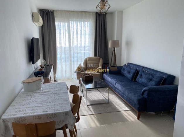 Бюджетная просторная квартира 1+1 с видом на море в районе Конаклы, 65м2 - Ракурс 14