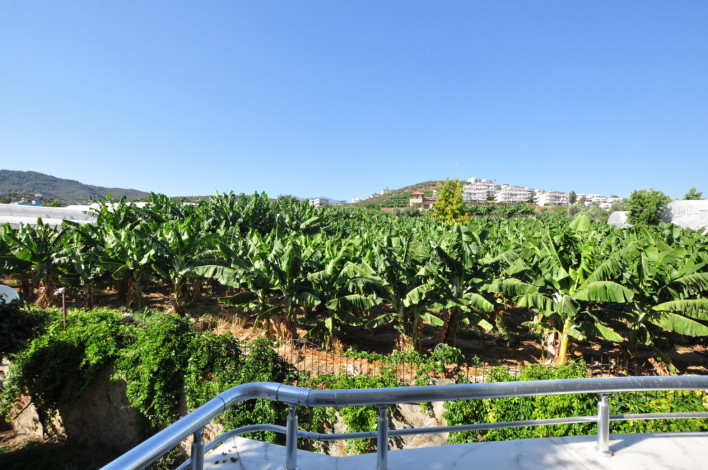 Трехкомнатная квартира с частичным видом на море в Демирташ, 110 м2 - Ракурс 12