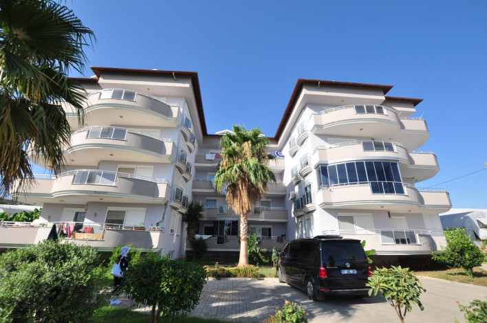 Трехкомнатная квартира с частичным видом на море в Демирташ, 110 м2 - Ракурс 18