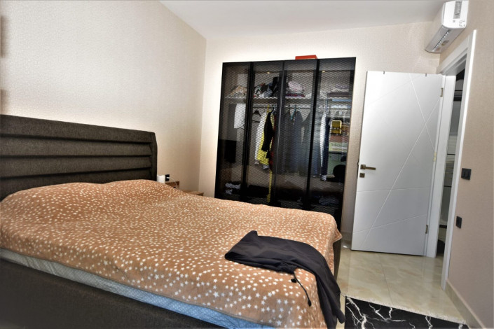 Трехкомнатные апартаменты с мебелью в районе пляжа Клеопатры города Аланья, 95 м2 - Ракурс 7