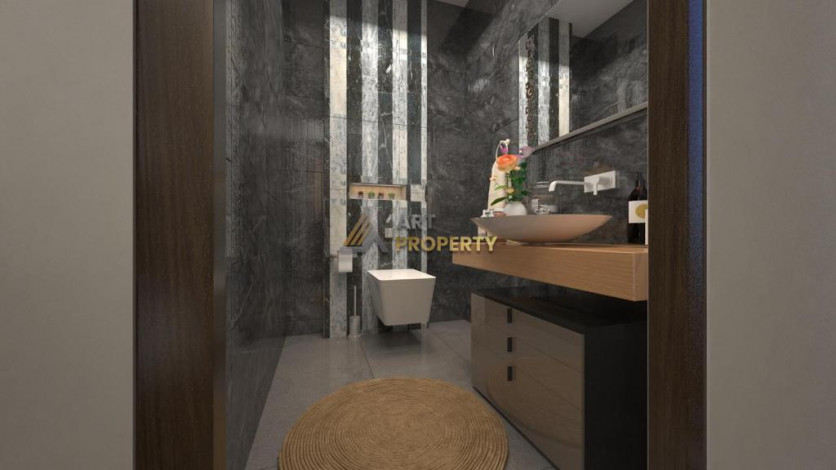 Представляем Вашему вниманию комплекс вилл с собственными бассейнами в районе Бекташ города Аланья, 142-230 м2 - Ракурс 3