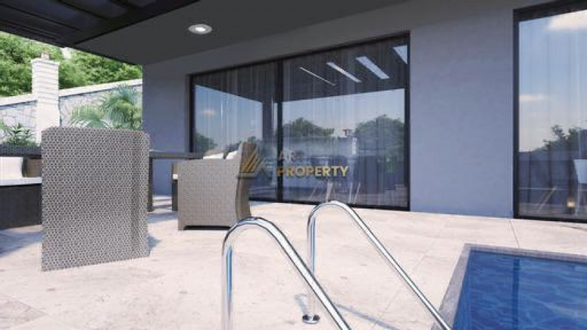 Представляем Вашему вниманию комплекс вилл с собственными бассейнами в районе Бекташ города Аланья, 142-230 м2 - Ракурс 6