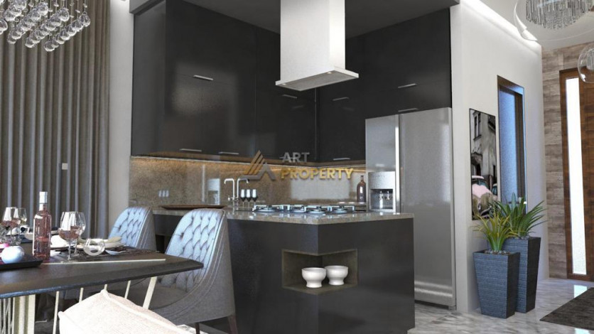 Представляем Вашему вниманию комплекс вилл с собственными бассейнами в районе Бекташ города Аланья, 142-230 м2 - Ракурс 10