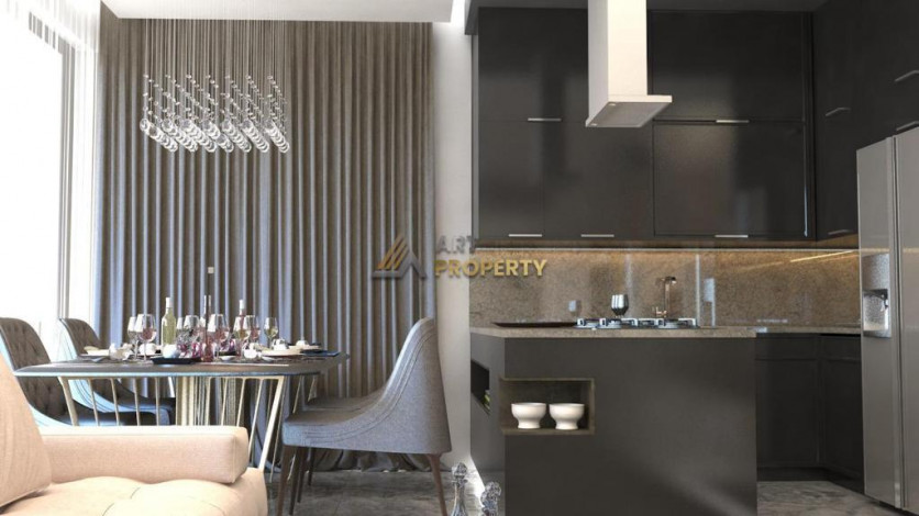 Представляем Вашему вниманию комплекс вилл с собственными бассейнами в районе Бекташ города Аланья, 142-230 м2 - Ракурс 17