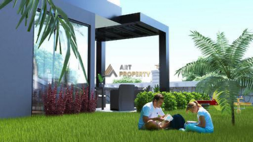 Представляем Вашему вниманию комплекс вилл с собственными бассейнами в районе Бекташ города Аланья, 142-230 м2 - Ракурс 20