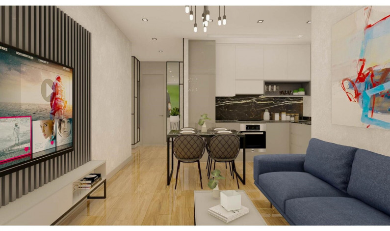 Новый жилой комплекс премиум класса в Каргыджаке, 55м-132м - Ракурс 3